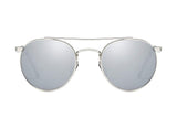 Round Retro Polarized Sunglasses for Men Women Unisex Wayfarer TAC Lens Alloy Frame UV400 Anti-Reflective Steampunk