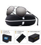 Aviator Polarized Sunglasses for Men and Women,UV Protection Oversize Eyewear,Sports Sunglasses