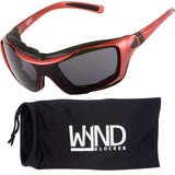 Polarized Large Motorcycle Riding Sunglasses Sports Wrap Glasses