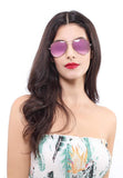 Vintage Mirrored Aviator Sunglasses for Men/Women