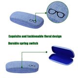 Linen Fabrics Ultra-Light Hard Myopia Eyeglasses Glasses Case
