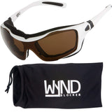 Polarized Large Motorcycle Riding Sunglasses Sports Wrap Glasses