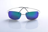 rimless titanium polarized Sunglasses