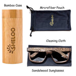 Wood sunglasses Hand-made From Sandalwood 100% UV400 Polarized Lens
