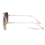 Men's HD Polarized Navigator Aviator Sunglasses for Men Driving Fishing Golf