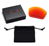 Men's Replacement Lenses for Oakley Flak Jacket Sunglass - 12 Options