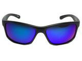- Sport Sunglasses Black Wrap Around Rectangle Frame Great for Outdoors, Cycling, Fishing, Jogging