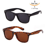 Men Wayfarer Polarized Sunglasses Women 100% UV 400 Protection Sunglasses