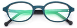 Women Vintage Wood-Grain Optical Glasses Frame Eyeglasses with Acetate 9102