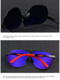 Men Classic Brand HD polarized Sunglasses Aluminum Driving Sun glasses S8611