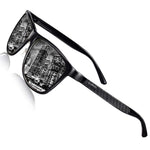 Driving Ultra Light Polarized Sunglasses for Men Women Al-Mg Metal Frame 100% UV400 protection Outdoor Sunglasses
