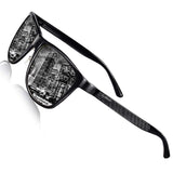 Driving Ultra Light Polarized Sunglasses for Men Women Al-Mg Metal Frame 100% UV400 protection Outdoor Sunglasses