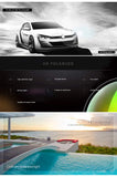 Mens Polarized Sunglasses for Driving Golf Al-Mg Metal Frame UV400