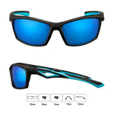 Polarized Designer Fashion Sports Sunglasses for Baseball Cycling Fishing Golf Tr90 Superlight Frame