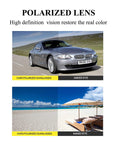 Aviator Sunglasses for Men Polarized Military Mirrored Pilot Retro Glasses