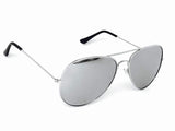 - Aviator Silver Mirror or Color Mirror Metal Frame Sunglasses
