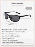 Mens Polarized Sunglasses for Driving 100% UV 400 Protection 2179S