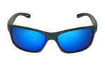 - Sport Sunglasses Black Wrap Around Rectangle Frame Great for Outdoors, Cycling, Fishing, Jogging
