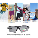 Polarized Sunglasses Men Women Sport Glasses 5 Interchangeable Lenses