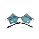 /Super Cute Star Shape Rimless Sunglasses Metal Frame Transparent Candy Color Eyewear