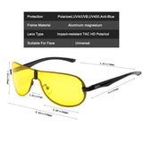 Polarized Sunglasses Men Outdoor Oversized Goggles Sports Sun Glasses