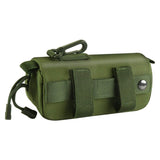 SR Tactical Molle Sunglasses Case Outdoor Portable Shockproof 1000D Nylon Hard Clamshell Carrying Glasses Case