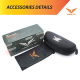 Polarized Sports Sunglasses for Men and Women, Fishing Baseball Golf Running Cycling Camping and Hiking Glasses V1701
