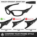MaxGrip Temple Sleeves for Oakley Straight Jacket (2007)  Multiple Options