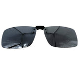 Polarized Clip-on Flip up Metal Clip Sunglasses Unbreakable Driving Fishing Cycling
