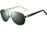 Men's Aviator Polarized Lens Uv400 Sunglasses
