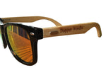 Unisex Dapper Wooden Arm Sunglasses Polarized with UV 400 protection