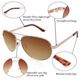 Classic Aviator Sunglasses for Men Women UV 400 Protection