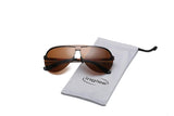 Polarized fashion Sunglasses for man women designer Military pilot Style