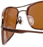 Revo Men's RE9015 Polarized Oval Sunglasses