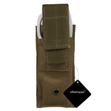 SR 1000D Nylon Army Tactical MOLLE Eyeglasses Case Small Tool Bag Pen holder Flashlight sleeve for Outdoors Camping Hiking Cycling