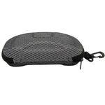 Sport Portable Travel Zipper Sunglasses/Eyesglasses Hard Case Box Bag With Hook