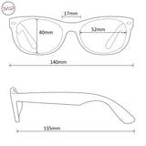 - Vintage Inspired Classic Wood Print Nerd Horn Rimmed Clear Lens Glasses