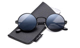 Retro Round Small 48mm Vintage Hippie Round Polaroid Sunglasses Driving Polarized Glasses Steampunk John Lennon Sunglasses