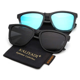 Retro Polarized Sunglasses Vintage Refective Mirror Lens Sun Glasses Men Women