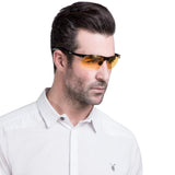 HD Anti Glare Night Driving Glasses Polarized Night Vision Sunglasses for Rain Day Night