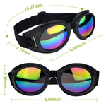 Vintage Aviator Pilot Style Goggles - Classic Aviator Design Goggles Shatterproof Polycarbonate Lens UV 400 Motorcycle Cruiser Scooter Biker Motocross Vented Goggles