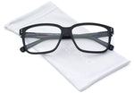 - Square Modern Frame Clear Lens Glasses - Non prescription