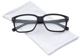 - Square Modern Frame Clear Lens Glasses - Non prescription