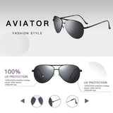 Mens polarized sunglasses Oval Aviator Polarized UV400 Sunglasses Black Blue