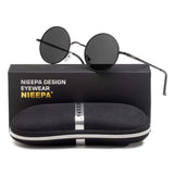 John Lennon Vintage Round Polarized Hippie Sunglasses Small Circle Sun Glasses