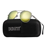 Aviator Sunglasses for Mens Womens Mirrored Sun Glasses Shades with Uv400