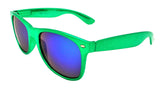 Lightweight Mens & Womens Retro Wayfarer Sunglasses w/FREE Microfiber Pouch