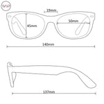 - Square Modern Frame Clear Lens Glasses - Non prescription
