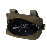 SR Eyeglasses Case, 1000D Nylon Eyeglasses Hard Case Tactical Molle Sunglasses Carrying Case with Clip