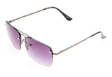 Soleil PLATINUM PS-MS4 Rectangular Cut Lens, Clubmaster Style